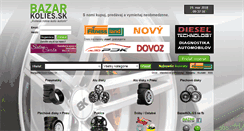 Desktop Screenshot of bazarkolies.sk